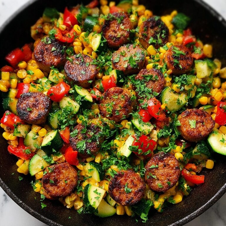 Sausage and Veggies Skillet – 30 Minute One-Pan Meal Recipe