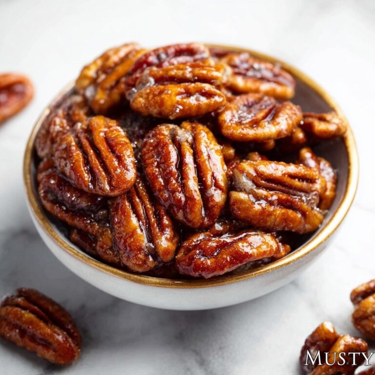 Easy Maple Candied Pecans Recipe