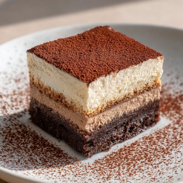 Tiramisu Brownies Recipe