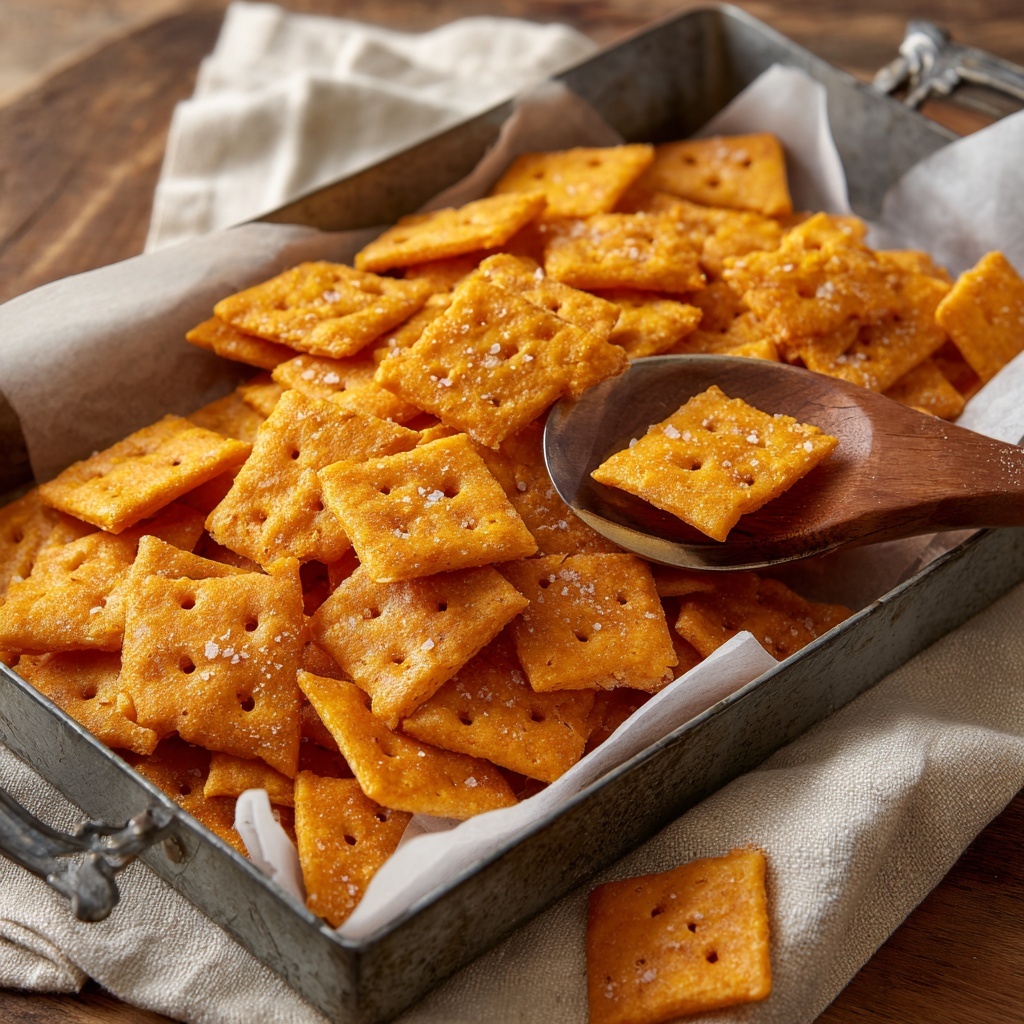 Homemade Cheez-Its Recipe - Recipe Image