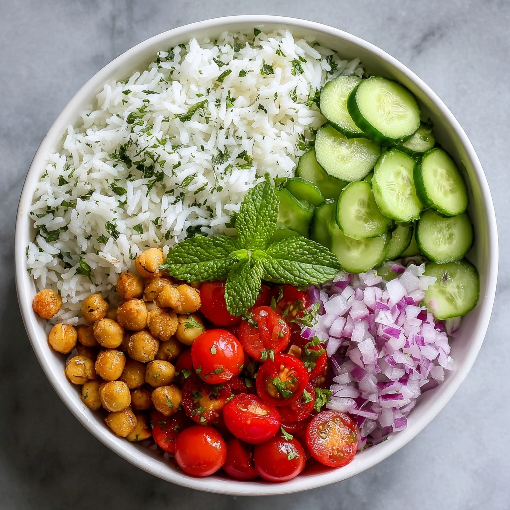 Mediterranean Chickpea Bowls with Tahini Sauce Recipe - Recipe Image