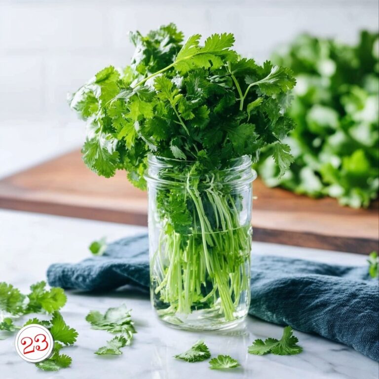 How to Store Cilantro (Whole or Chopped) Recipe