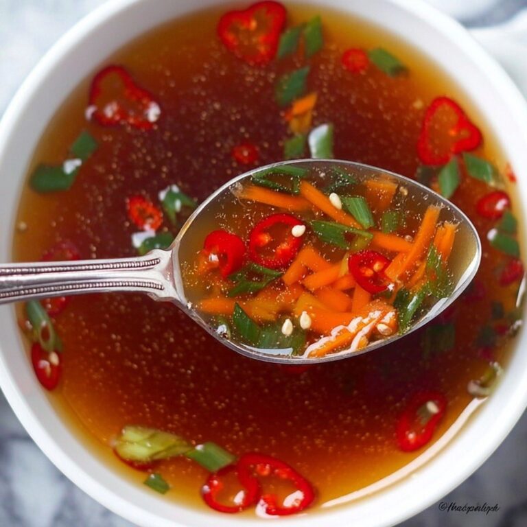 Vietnamese Fish Dipping Sauce Recipe