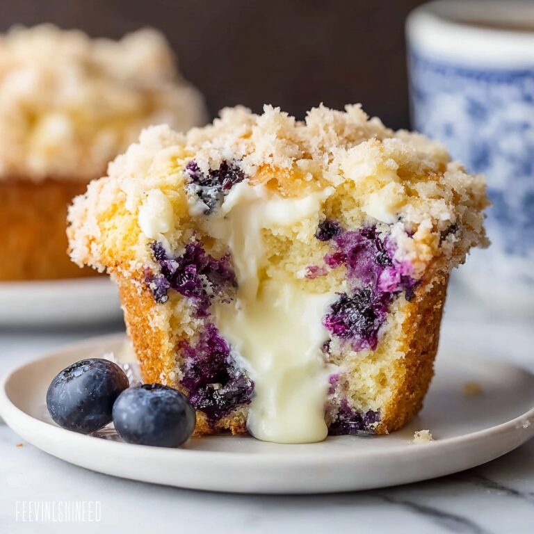 Blueberry Cream Cheese Muffins Recipe