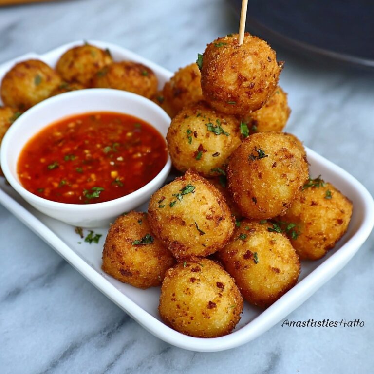 4-Ingredient Cauliflower Pops Recipe