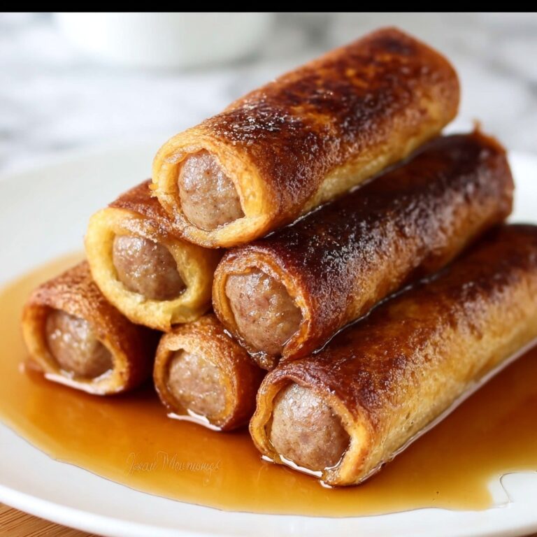 Sausage French Toast Roll-Ups Recipe