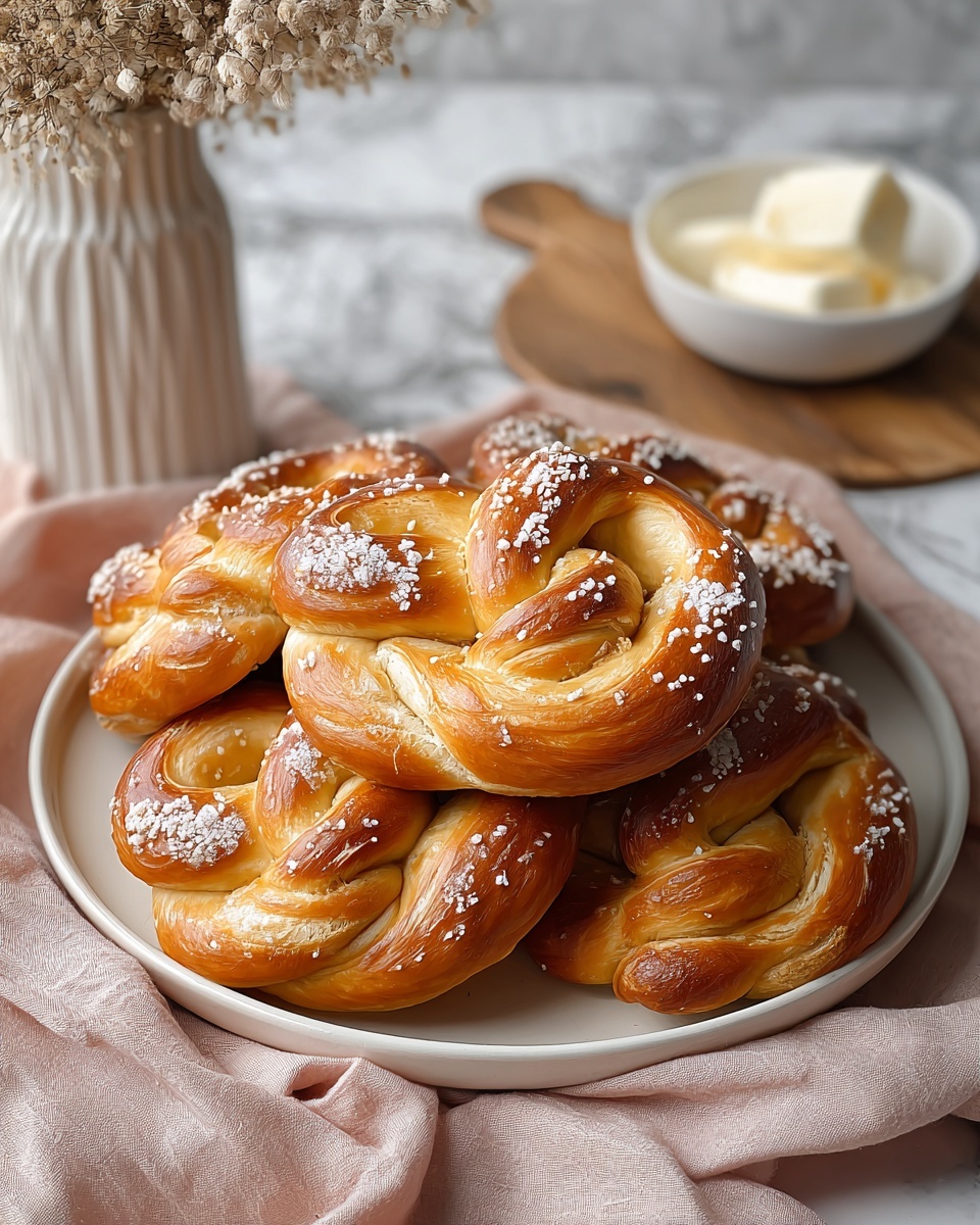 Buttery Soft Pretzels Recipe - Recipe Image