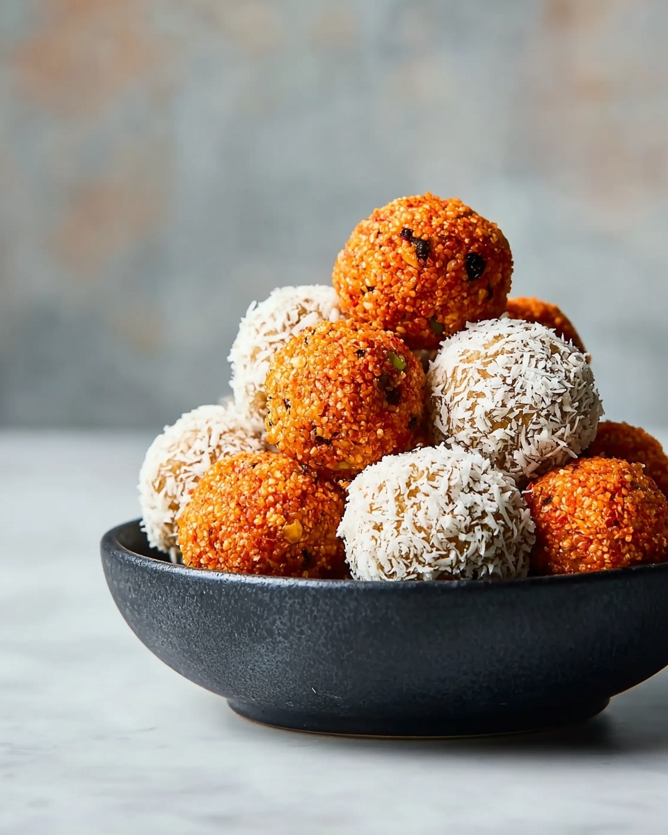 Healthy No-Bake Carrot Energy Bites Recipe - Recipe Image