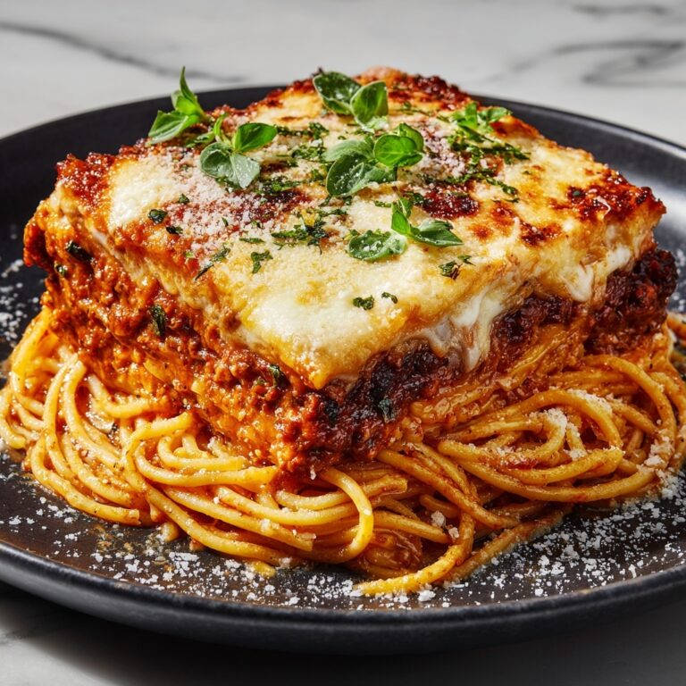 Cream Cheese Spaghetti Casserole Recipe