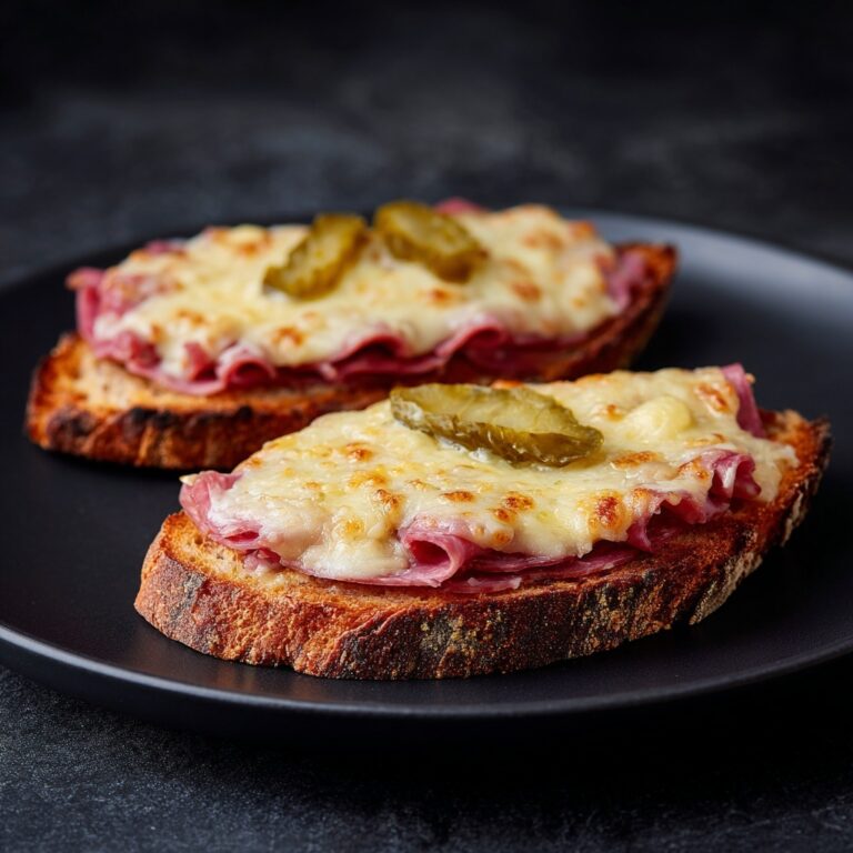 Reuben Open-Faced Sandwich Recipe