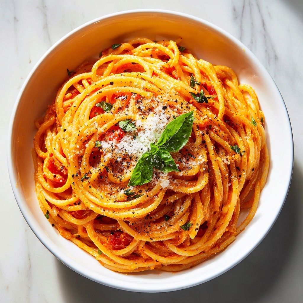 Creamy Tomato Pasta Recipe - Recipe Image