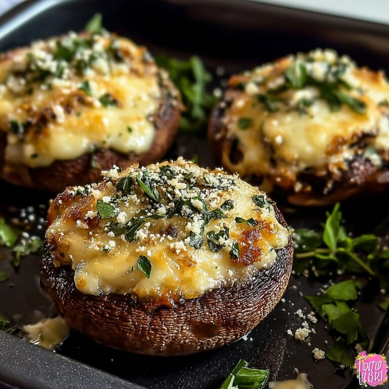 Delicious Restaurant-Style Stuffed Mushrooms Recipe