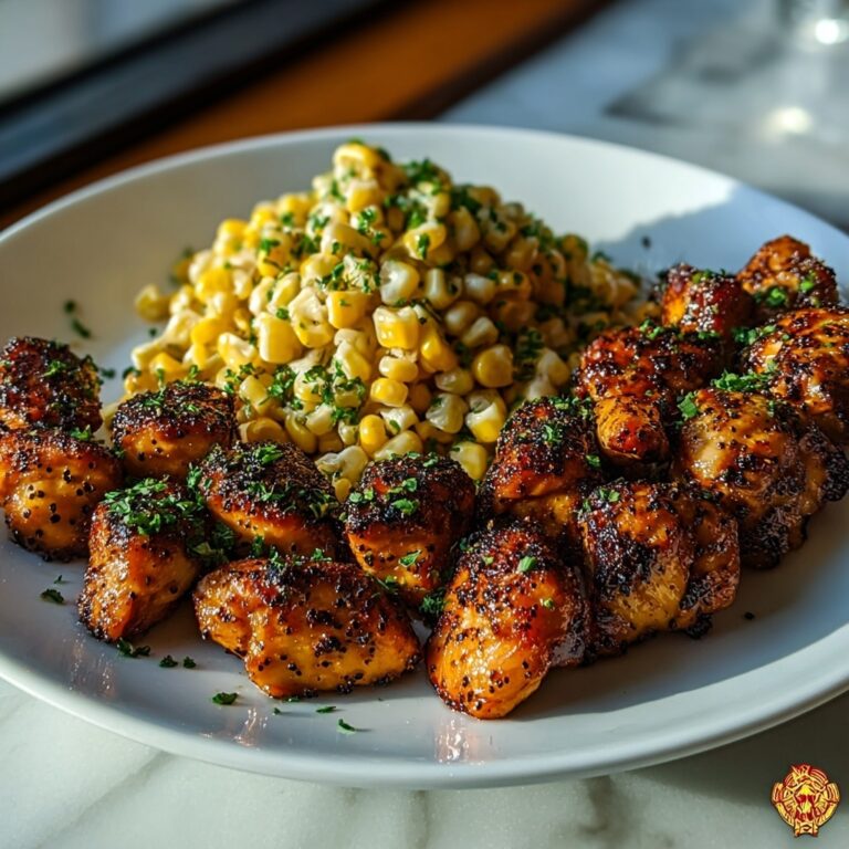 Indulgent Tuscan Garlic Chicken Bites Recipe