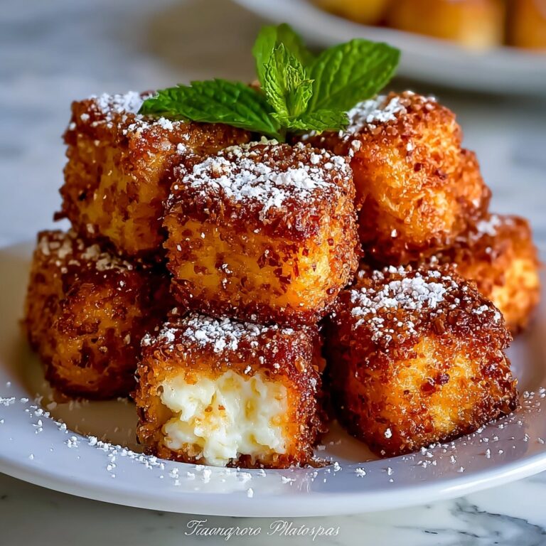 Crispy Cottage Cheese Nuggets with Fresh Herbs Recipe